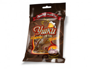 Бастони Чипсы свинины острые: Уши свиные с чесноком 