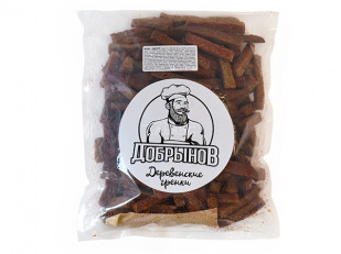 Сурские (ПШЕНИЧНЫЕ) Сливочный сыр (100 гр): Деревенские гренки с аджикой