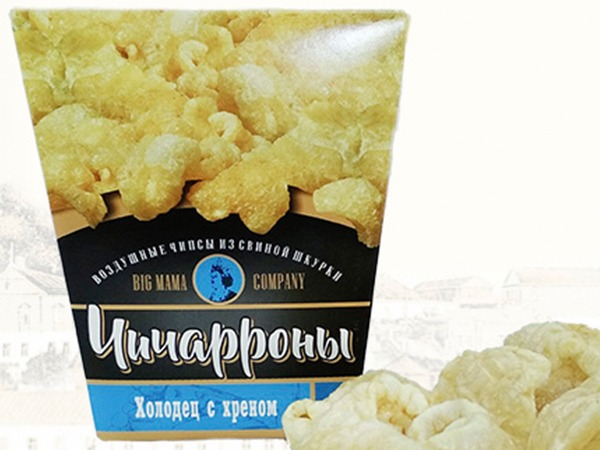 Чичарроны со вкусом холодца и хрена в Краснознаменске