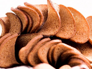 Сурские (ПШЕНИЧНЫЕ) Сливочный сыр (100 гр): Ресторанные гренки с чесноком