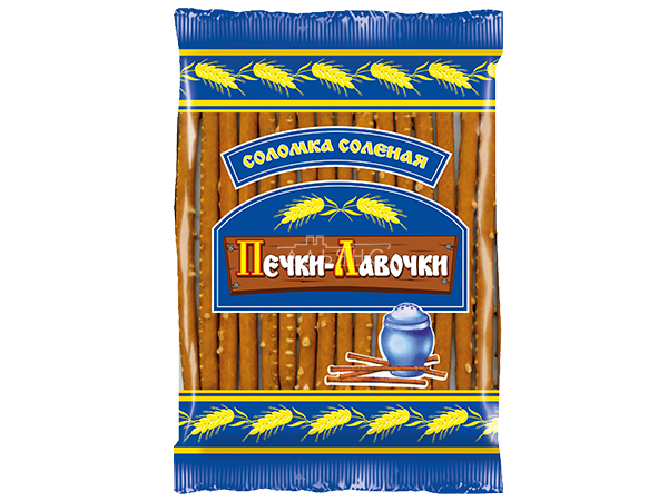 Соломка соленая "Печки-Лавочки" в Краснознаменске