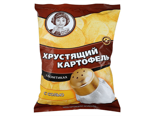 Картофельные чипсы "Девочка" 40 гр. в Краснознаменске