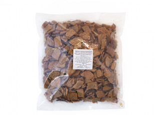 Кета (паутинка): Гренки черные со вкусом красной икры