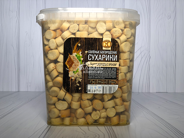 Сухарики с холодцом и хреном в Краснознаменске