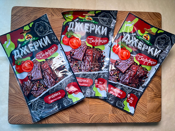 Джерки из индейки "Баффало" 45 гр. в Краснознаменске