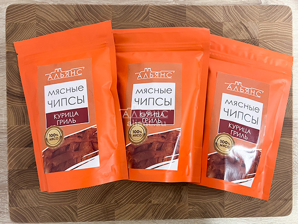 Мясо (АЛЬЯНС) вяленое курица "Гриль" 50 гр. в Краснознаменске