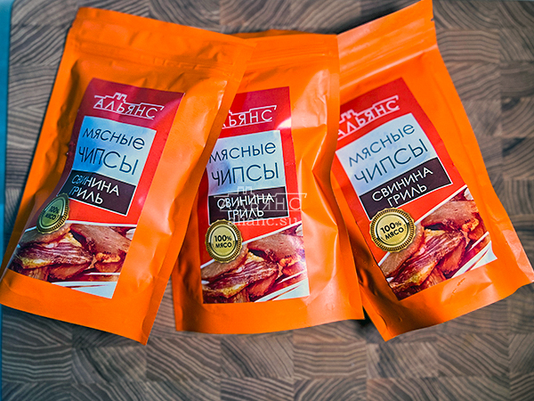 Мясо (АЛЬЯНС) вяленое свинина "Гриль" 50 гр. в Краснознаменске