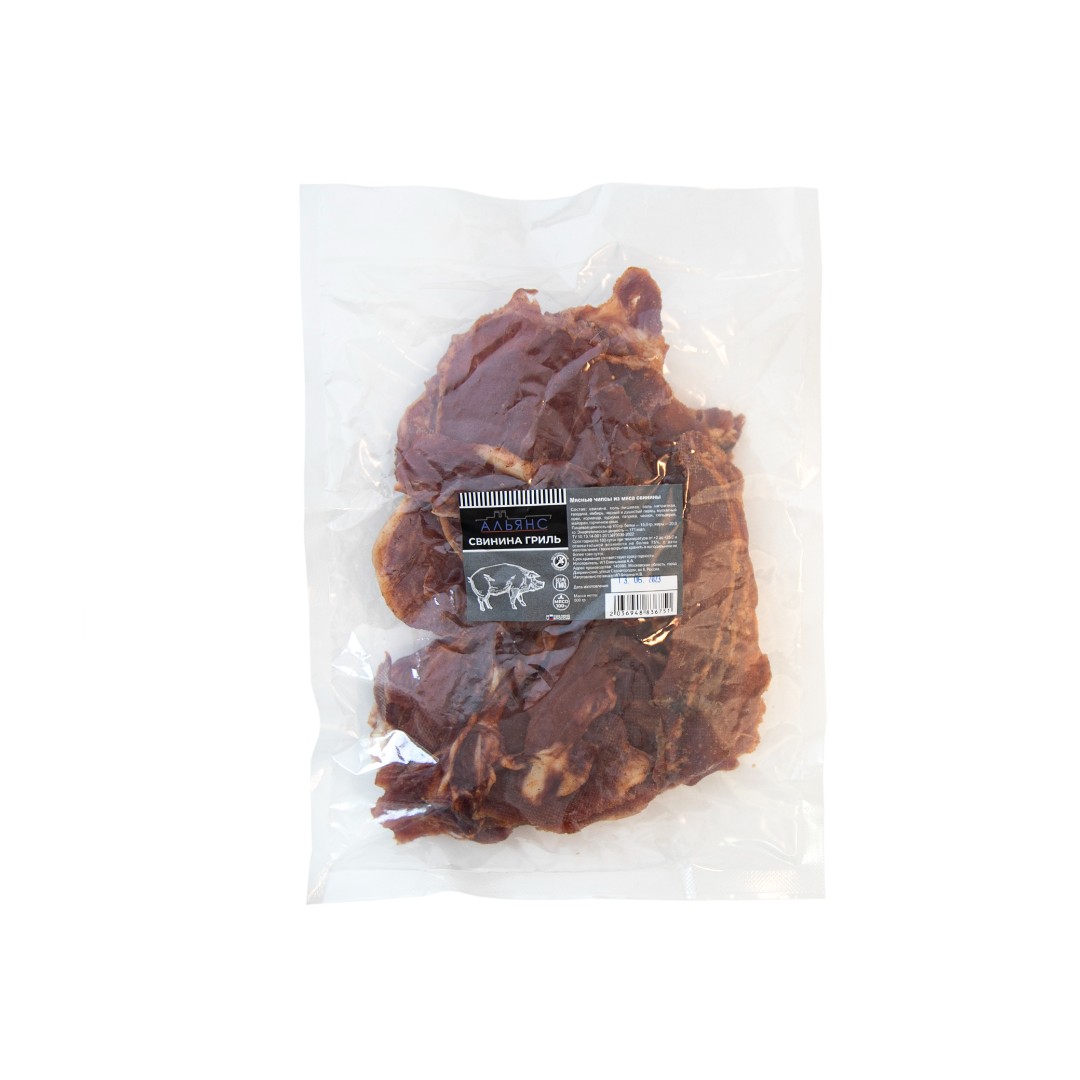 Мясо (АЛЬЯНС) вяленое свинина гриль (500гр) в Краснознаменске