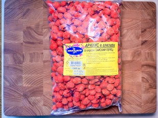 Арахис в глазури со вкусом сметана и зелень: Арахис в глазури со вкусом тайский перец