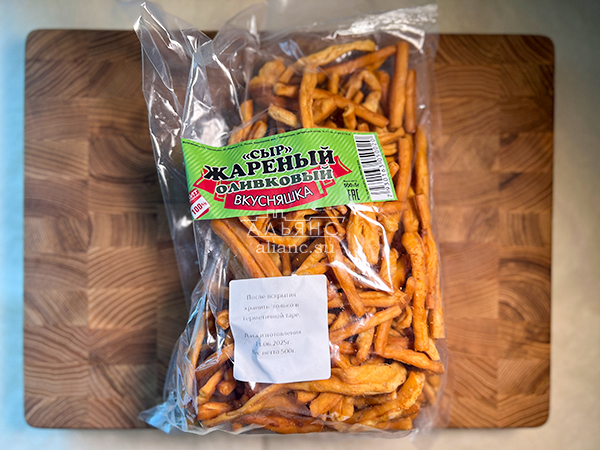 Жареный сыр "ВКУСНЯШКА" (Оливковый) 500гр. в Краснознаменске