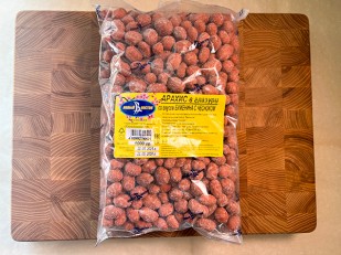 Арахис в глазури со вкусом сыр и чеснок: Арахис в глазури со вкусом буженина с чесноком