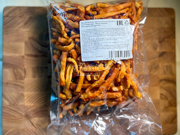 Нитка ЖАРЕНАЯ  Oktobersnack1 кг (сырный продукт) в Краснознаменске