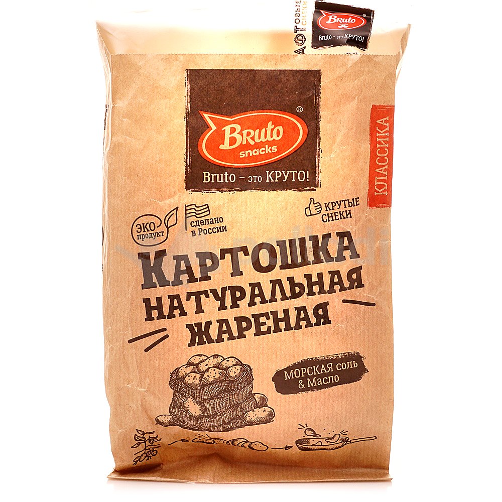 Картофель «Бруто» с солью 70 гр. в Краснознаменске