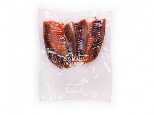 Кальмар полукольца по-шанхайски: Ребра воблы с икрой