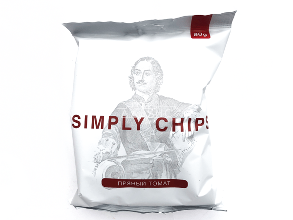 Картофельные чипсы "Simple chips" Пряный томат 80 гр. в Краснознаменске